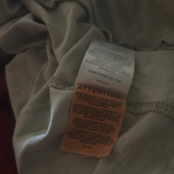 Parasuco men’s distressed zipper luxury studded hoodie  Sz XL - Picture 7 of 16